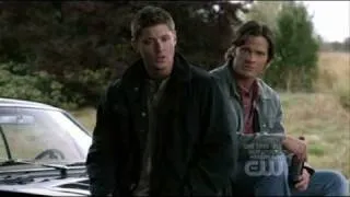 Closing scene from Supernatural 4x10 "Heaven and Hell" / "Hell's Angels"