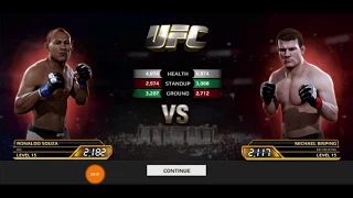 Ronaldo souza vs Michael bisping (knockout)