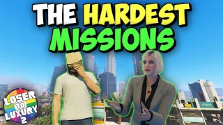 Are These the Hardest Missions in GTA Online | GTA Online Loser to Luxury S2 EP 52