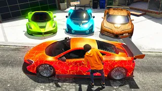 Stealing ELEMENTAL SUPERCARS in GTA 5!