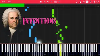 J.S. Bach - Invention No. 1 in C major (BWV 772) [Synthesia Tutorial]