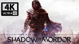 MIDDLE EARTH: SHADOW OF MORDOR All Cutscenes (Full Game Movie) 4K 60FPS Ultra HD