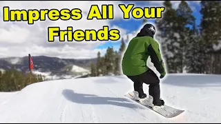 The Easiest Trick in Snowboarding