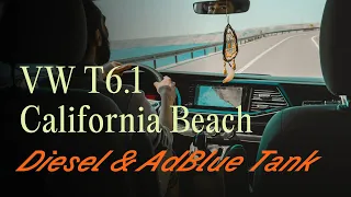 VW T6.1 California Beach: Tank | Off by CamperBoys 2024