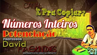 Potenciação de Números Inteiros (Z) - (Aprenda em menos de 10 minutos)