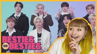 STRAY KIDS [BESTIE ON BESTIE] INTERVIEW REACTION