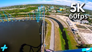 Mako front row seat POV | SUPERVIEW in (5K 60fps) SeaWorld Orlando [2023]