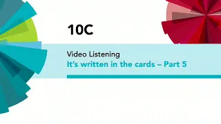 English File 4th Edition Elementary Video Listening 10C It’s written in the cards - Parts 5