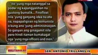 BT: Ilang retiradong opisyal ng AFP,   nanghihikayat daw na mag-aklas vs   kay PNoy