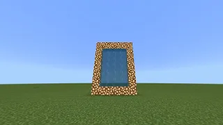 How to make aether portal in Minecraft (NO MOD)