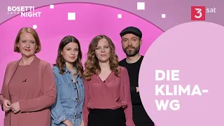 Bosetti Late Night – die Klima-WG mit Luisa Neubauer, Marc-Uwe Kling und Lisa Paus