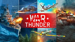 War Thunder gameplay 2023 🚀 Играем в ВарТандер🔫 Аркадные бои - самолеты, танки, корабли, вертолеты