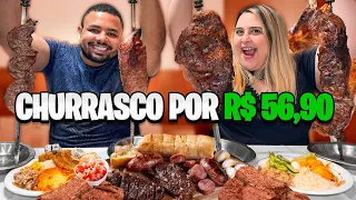 CHEGAMOS DE SURPRESA NA CHURRASCARIA | NOVILHO NA BRASA