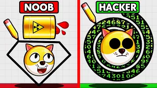 NOOB vs HACKER In SAVE THE DOGE