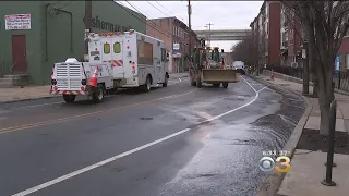 Portion Of Ridge Avenue Still Closed After Water Main Break In East Falls