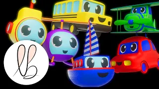Boats, Planes, Cars and More! Fun Music and Animation ! Lottie Bunny Sensory