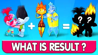 🔥 Guess the 50 Challenges Hidden Figure | Trolls 3 and Elemental