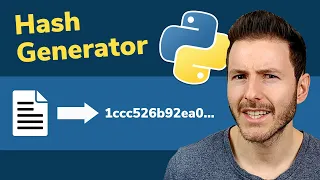 Hashing Files in Python | Hash Generator Using Hashlib (md5, sha256, etc)