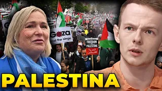 Debata s lidmi na demonstraci PRO-PALESTINU