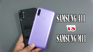 Samsung Galaxy A11 vs Galaxy M11 | SpeedTest and Camera comparison