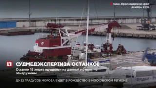 Московские эксперты опознали останки 74 погибших пассажиров Ту-154