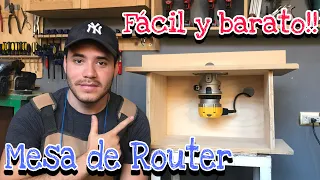 Mesa de Router | Benchtop Router Table