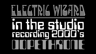 Electric Wizard in the studio recording 2000's Dopethrone