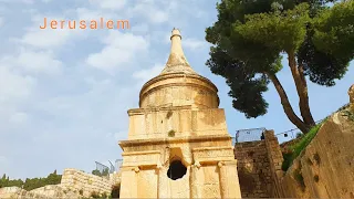 [4K] Jerusalem: Kidron Valley, The Tomb of Absalom