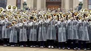 Notre Dame Marching Band's Notre Dame Fanfare and Hike Notre Dame Concert on the Steps 11-13-10