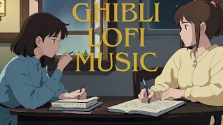 [Lofi] GHIBLI HIPHOP Lofi Music 1hour! 집중할때 듣는 로피음악 1시간재생! (ghibli) (lofi) (relaxing) (studymusic)