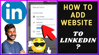 How to Add Website to Linkedin?