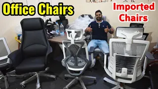 CHEAPEST OFFICE CHAIRS / IMPORTED COMPUTER CHAIRS / BEST ERGONOMIC CHAIRS / CHAIRS MARKET IN DELHI