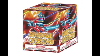 Салют Airborne Overlord MX1225 (фейерверк 25 залпов, калибр 1,2" дюйма - 30 мм)