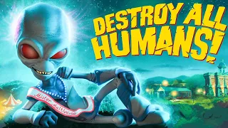 DESTROY ALL HUMANS REMAKE Walkthrough Gameplay Part 1 - INTRO (2020)