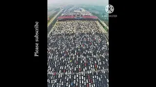 China’s amazing 50 lane expressway