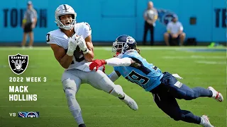 Every Mack Hollins Catch From 158-Yard Game vs. Titans in Week 3 | Raiders | NFL