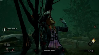 Ведьма маньяк разносит всех подряд! Dead by Daylight!