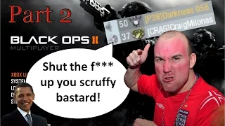 Angriest guy ever (guy in intro) Plays Black ops 2 Part 2 (Soundboard Gaming)
