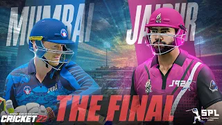 THE FINAL -  MUMBAI CAPTAINS VS JAIPUR POWER HITTERS | CRICKET 22| WHO WILL LIFT SPL? @RahulRKGamer