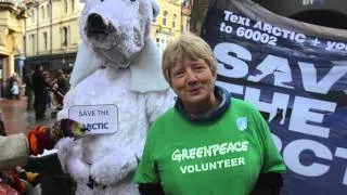 Berkshire Greenpeace Save The Arctic campaigning