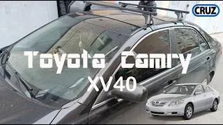 Roof rack Toyota Camry (XV40) Crossbars Installation