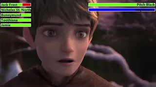 Rise of the Guardians (2012) Final Battle with healthbars 1/2