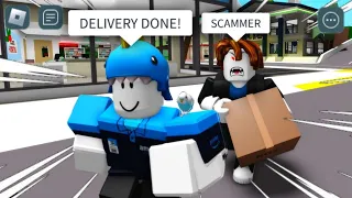 ROBLOX Brookhaven 🏡RP - Funny Moments (DELIVERY)
