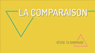 La comparaison en français (A2) : plus, moins, aussi, autant