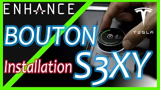 INSTALLATION - S3XY Knob - TESLA MODEL Y 2023 BERLINOIS - @EnhanceAuto-S3XY_Gadgets