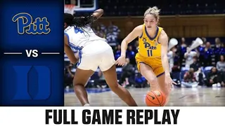 Pitt vs. Duke Full Game Replay | 2022-23 ACC Women’s Basketball