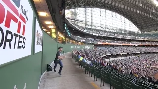 Snagging TWO FOUL BALLS during ONE GAME at Miller Park