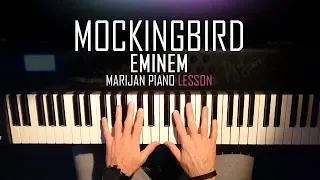 How To Play: Eminem - Mockingbird | Piano Tutorial Lesson + Sheets