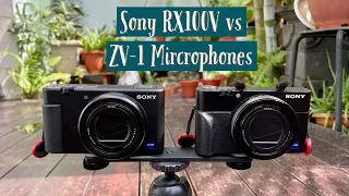 Sony RX100V vs ZV-1 Internal Microphone