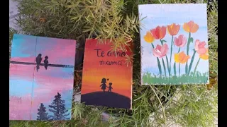 3 pinturas fáciles para mamá